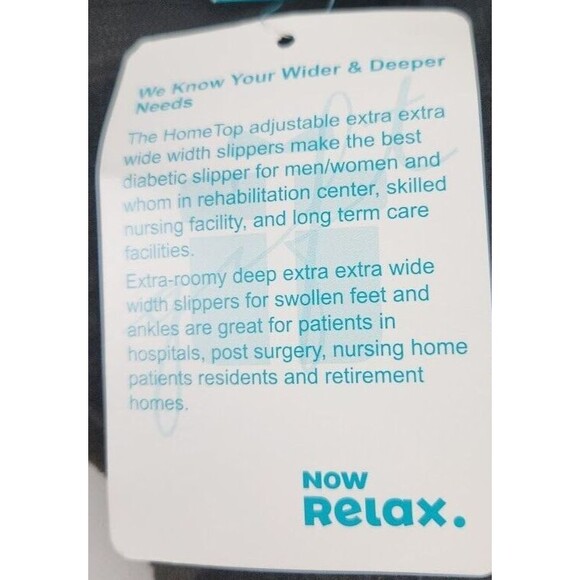 Women’s Corduroy Diabetic Slippers Adjustable Hook & Loop Wide Fit Swollen - Picture 5 of 14